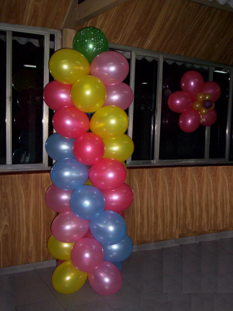 Columna de globos 